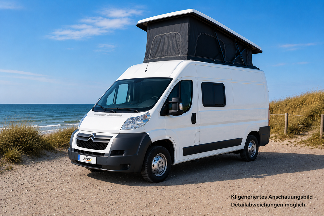 ATEK Aufstelldach für Citroën Jumper (2007–2026) L2H2 / L3H2 / L4H2 – Mehr Platz, mehr Komfort, mehr Freiheit