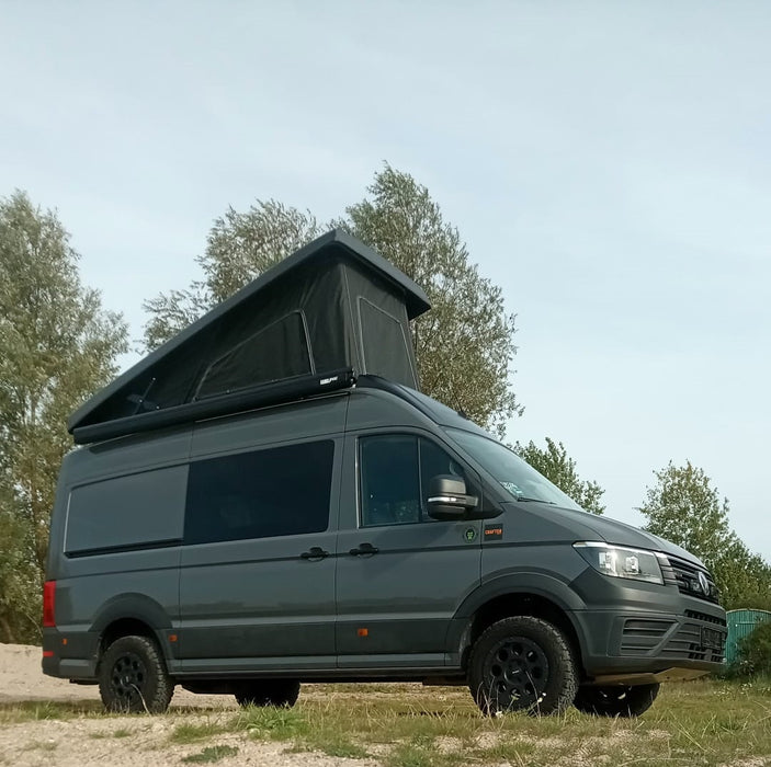 ATEK Aufstelldach für VW Crafter II (2017-aktuell) L3H2 / L3H3 / L4H3 / L5H3 – Mehr Platz, mehr Komfort, mehr Freiheit
