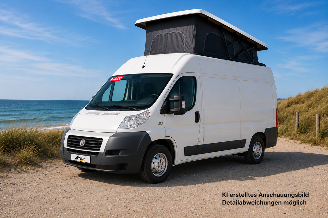 ATEK Aufstelldach für Fiat Ducato (2007–2026) L2H2 / L3H2 – Mehr Platz, mehr Komfort, mehr Freiheit