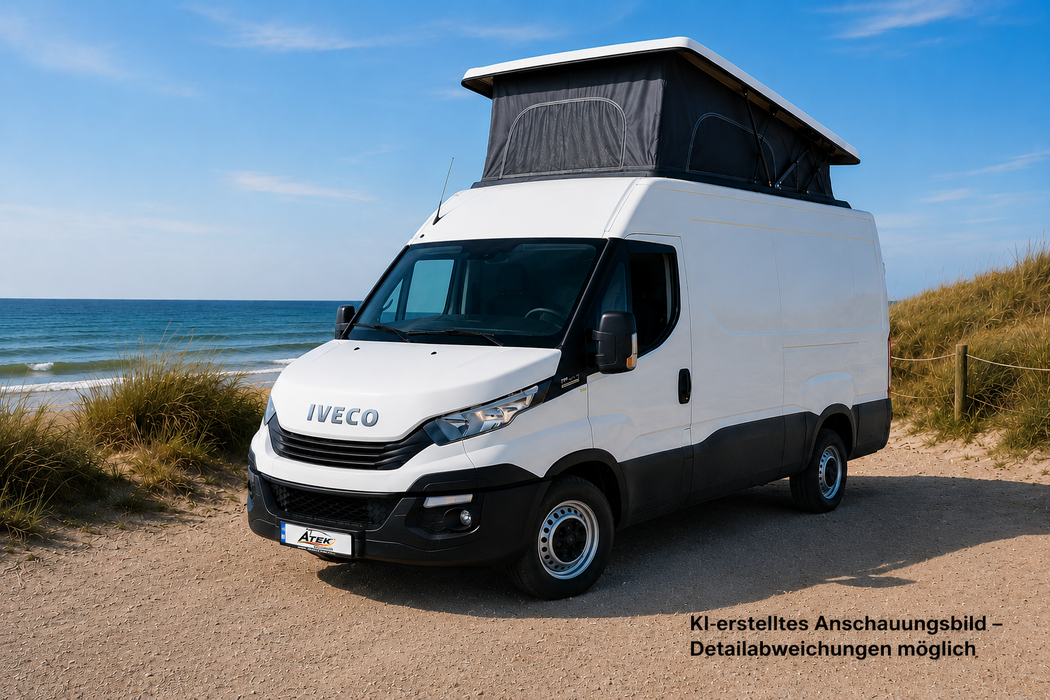 ATEK Aufstelldach für Iveco Daily (2014–2026) – Mehr Platz, mehr Komfort, mehr Freiheit