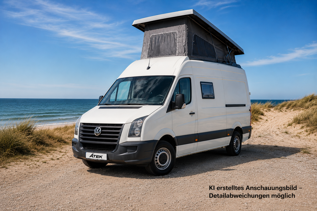 ATEK Aufstelldach für VW Crafter Gen I (2006–2016) L2H2 / L3H2 / L4H2 – Mehr Platz, mehr Komfort, mehr Freiheit